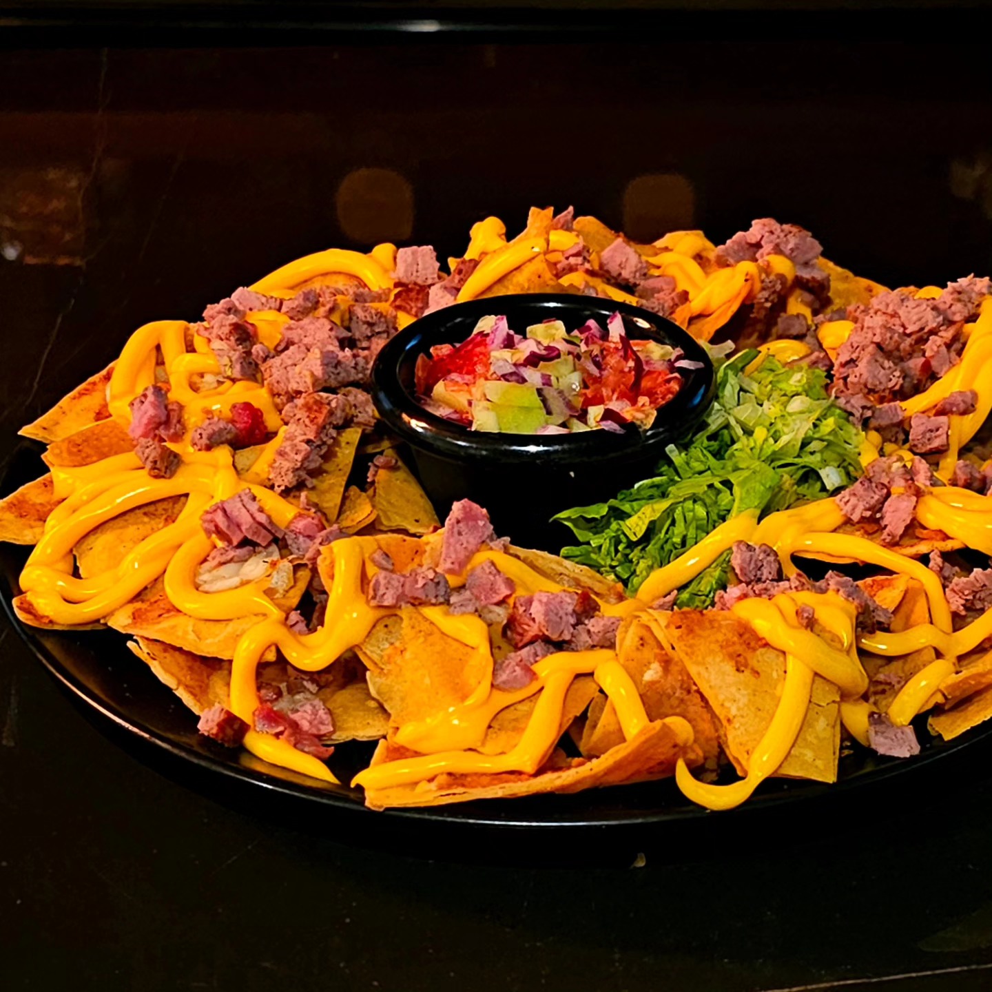 Nachos con arrachera